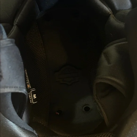 New Harley Davidson HD-X04 Helmet, Pilot 3-in-1, Matte Black, Size Medium - Picture 6 of 9